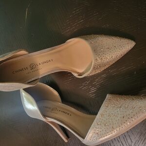 Chinese Laundry Women's Gold Heels